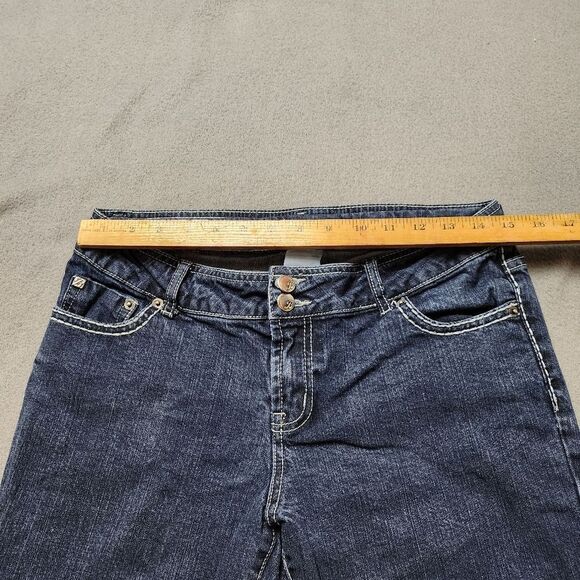 Brody Jeans Bermuda Style Denim Shorts Sz 30 Blue - Picture 7 of 9